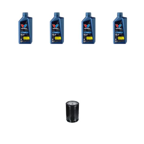 Kit filtro olio e 4L compatibile con Seat Ibiza IV 1.4 TDI 77kw dal 2015