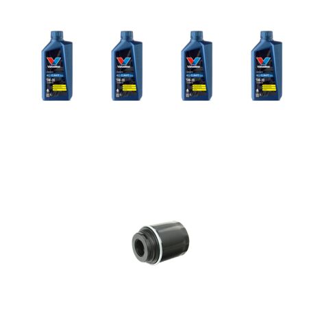 Kit filtro olio e 4L compatibile con Seat Ibiza IV 1.4 TSI 103kw dal 2013
