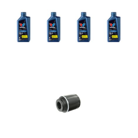 Kit filtro olio e 4L compatibile con Seat Ibiza IV 1.4 TSI 110kw dal 2015