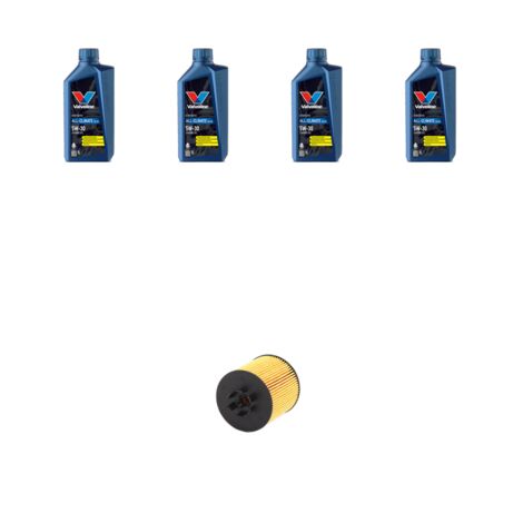 Kit filtro olio e 4L compatibile con Seat Ibiza IV 1.6 16v 77kw dal 2008