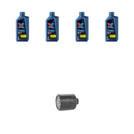 Kit filtro olio e 4L compatibile con Seat Leon II (1P1) 1.4 63kw dal 2006