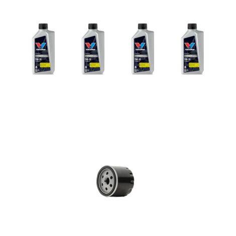 Kit filtro olio e 4L compatibile con Seat Leon III 1.0 TSI 63kw Dal 2018