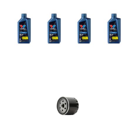 Kit filtro olio e 4L compatibile con Seat Leon III 1.4 TSI 90kw Dal 2012