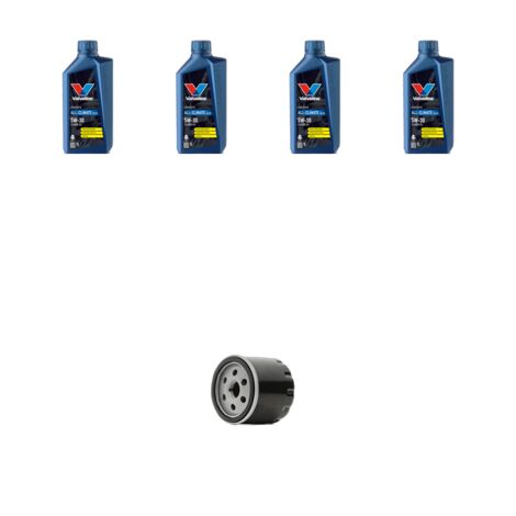 Kit filtro olio e 4L compatibile con Seat MII 1.0 Ecofuel 50kw dal 2012