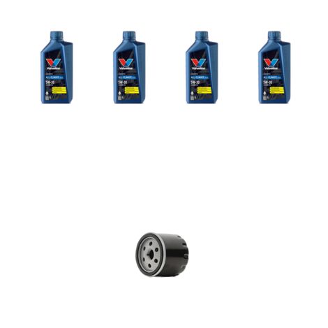 Kit filtro olio e 4L compatibile con Seat Toledo IV (KG3) 1.2 TSI 81kw dal 2015
