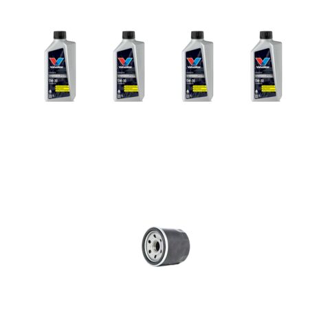 Kit filtro olio e 4L compatibile con SKODA KAROQ 1.0 Tsi 85kw DAL 2017