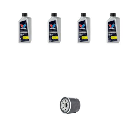 Kit filtro olio e 4L compatibile con Skoda Kodiaq 1.4 TSI 110kw Dal 2017