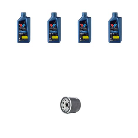 Kit filtro olio e 4L compatibile con Skoda Rapid (NH3,NH1) 1.2 TSI 81kw dal 2015