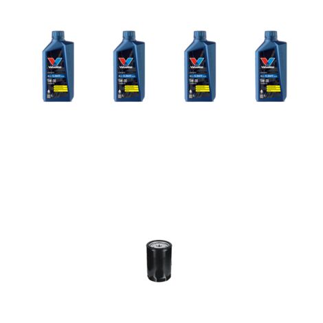 Kit filtro olio e 4L compatibile con Skoda Rapid (NH3,NH1) 1.4 TDI 66kw dal 2015