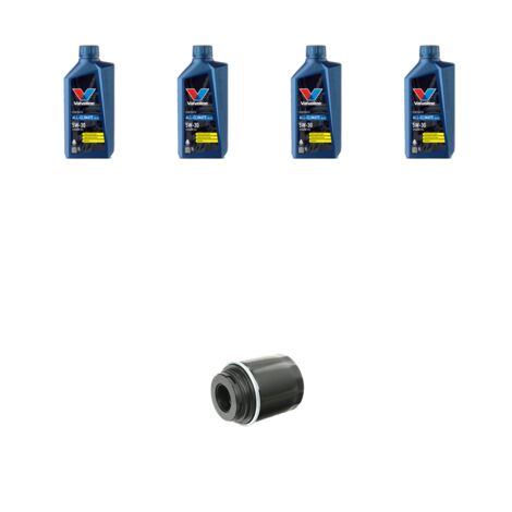Kit filtro olio e 4L compatibile con Skoda YETI (5L) 1.2 TSI 77kw Dal 2009