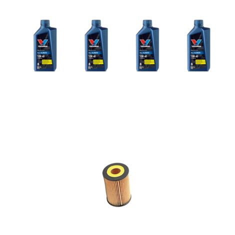 Kit filtro olio e 4L compatibile con Smart ForTWO II Coupe/Cabrio (451) 0.8 CDI 40kw Dal 2009