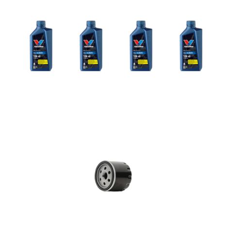 Kit filtro olio e 4L compatibile con Smart ForTWO II Coupe/Cabrio (451) 1.0 45kw Dal 2007