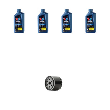 Kit filtro olio e 4L compatibile con Smart ForTWO II Coupe/Cabrio (451) 1.0 72kw Dal 2007