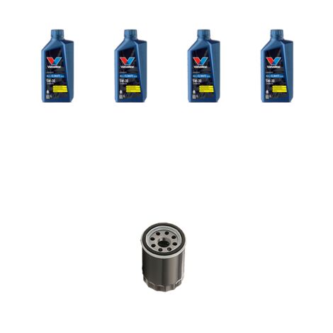 Kit filtro olio e 4L compatibile con Subaru Legacy III 2.5 16V 121Kw 2003