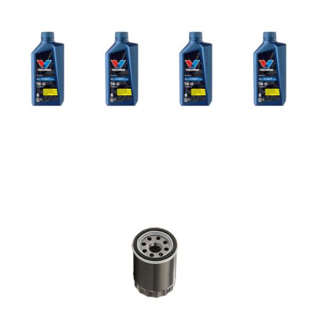 Kit filtro olio e 4L compatibile con Subaru Outback III 2.5 Bi-fuel 123kw dal 2010