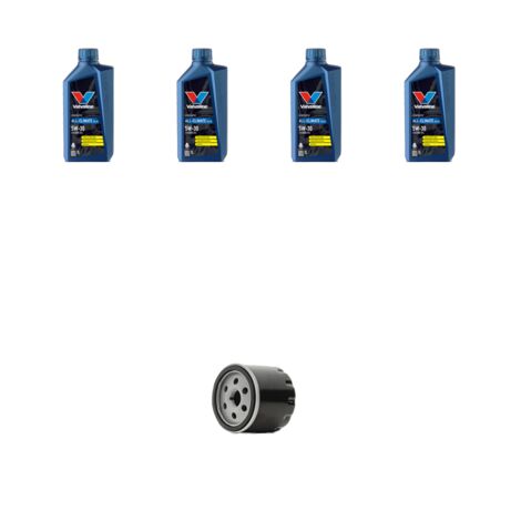 Kit filtro olio e 4L compatibile con Suzuki Jimny II 1.5 75KW DAL 2018