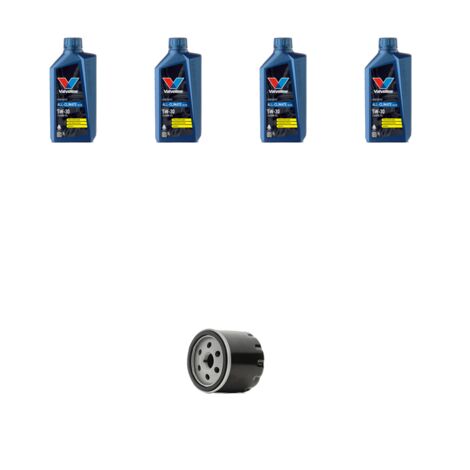 Kit filtro olio e 4L compatibile con Suzuki Splash 1.0 VVT 50kw dal 2011
