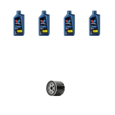 Kit filtro olio e 4L compatibile con Suzuki Splash 1.2 VVT 66kw dal 2011