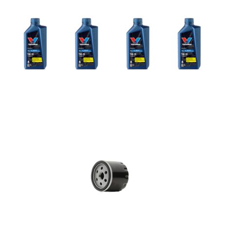 Kit filtro olio e 4L compatibile con Suzuki Splash 1.2 VVT 69kw dal 2010