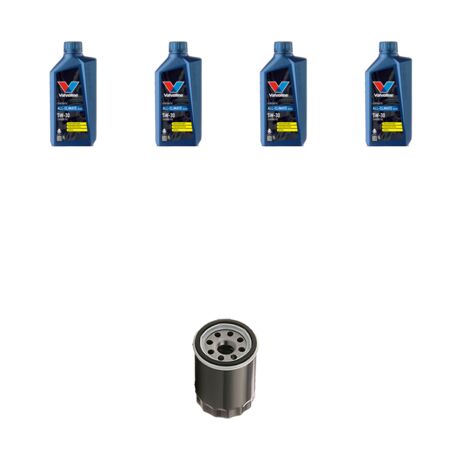 Kit filtro olio e 4L compatibile con Suzuki Swift III 1.5 75kw dal 2005