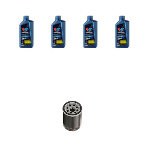 Kit filtro olio e 4L compatibile con Suzuki Sx4 1.6 79kw Dal 2006
