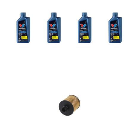 Kit filtro olio e 4L compatibile con Suzuki Sx4 S-Cross 1.4T 103kw Dal 2016