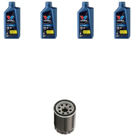 Kit filtro olio e 4L compatibile con Toyota Corolla VIII 1.6i 81kw Dal 1999