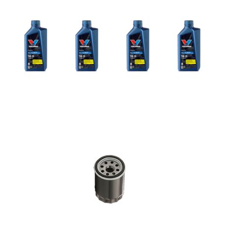 Kit filtro olio e 4L compatibile con Toyota Echo 1.5 81kw dal 1999