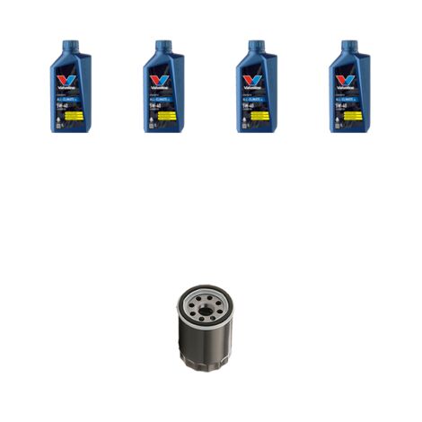 Kit filtro olio e 4L compatibile con Toyota Probox 1.5 VVTi 80kw Dal 2002