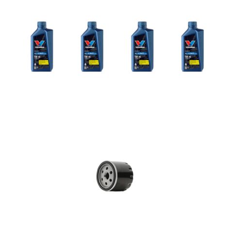 Kit filtro olio e 4L compatibile con Volvo S60 II V60 Cross Country 1.6 T4 132kw dal 2010