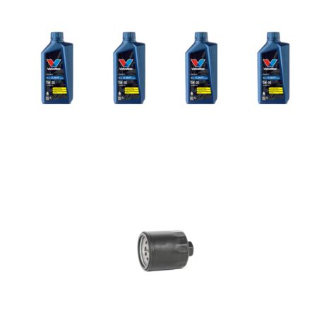 Kit filtro olio e 4L compatibile con Vw Caddy III (2c) 1.4 55kw Dal 2004
