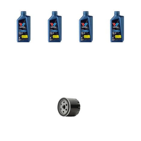 Kit filtro olio e 4L compatibile con Vw Caddy IV (2K SA SE) 1.4 TGI 92kw Dal 2015