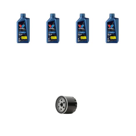 Kit filtro olio e 4L compatibile con Vw CC (358) 1.4 TSI 110kw Dal 2011