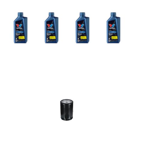Kit filtro olio e 4L compatibile con Vw Golf IV (1j1 1j5) 2.0 85kw Dal 1998 al 2006