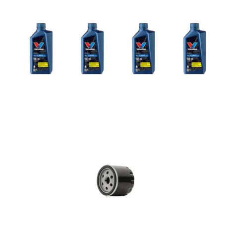 Kit filtro olio e 4L compatibile con Vw Golf VI (5K15,5J5,5M1,517,521 1.4 TSI 110kw Dal 2013