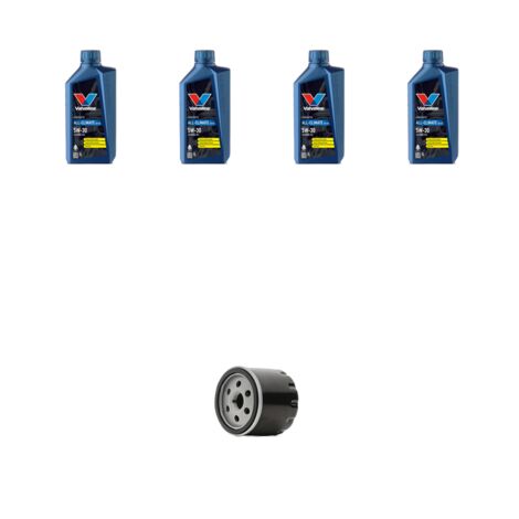 Kit filtro olio e 4L compatibile con Vw Golf VII (5G1/BA5) 1.4 TSI 110kw Dal 2014