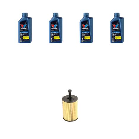 Kit filtro olio e 4L compatibile con Vw Lupo 1.2 TDI 45kw dal 1999