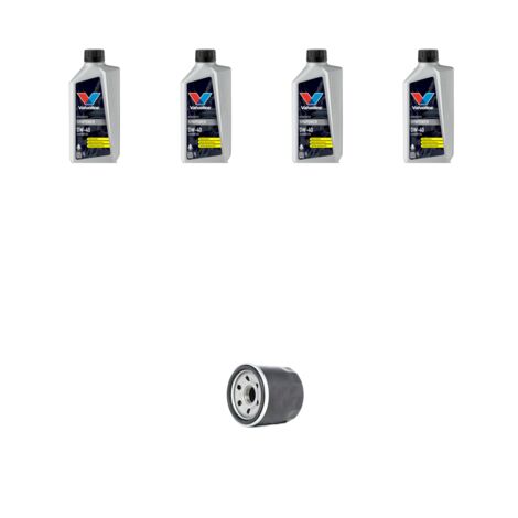 Kit filtro olio e 4L compatibile con Vw Lupo 1.4 16v FSI 77kw dal 2000