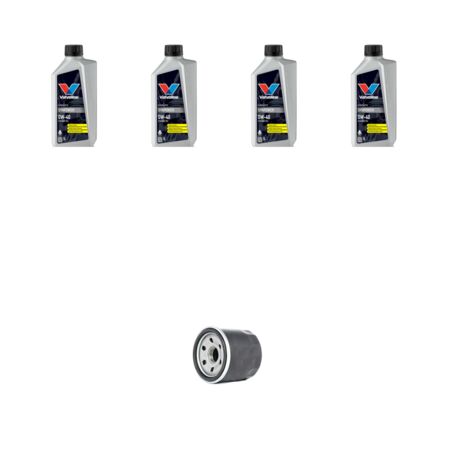Kit filtro olio e 4L compatibile con Vw Lupo 1.4 44kw dal 2000