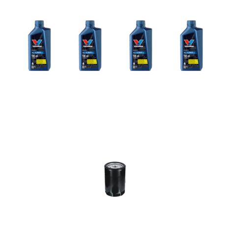 Kit filtro olio e 4L compatibile con Vw POLO V (6R,6C) 1.4 TDI 77kw Dal 2014