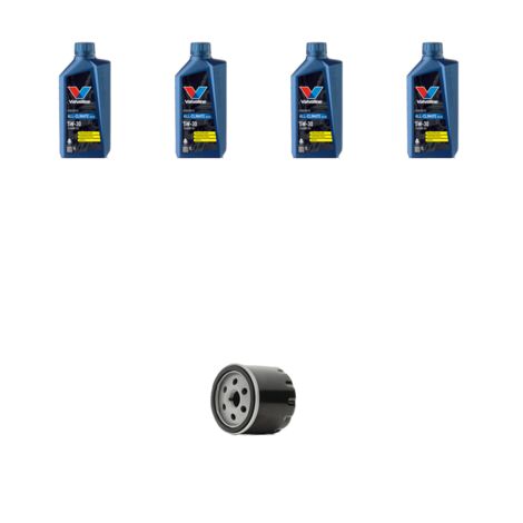 Kit filtro olio e 4L compatibile con VW Scirocco III (1K8) 1.4 TSI 92kw Dal 2013