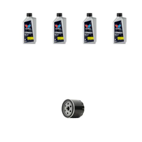 Kit filtro olio e 4L compatibile con VW T-Cross 1.0 TSI 70kw Dal 2018