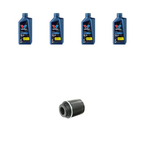 Kit filtro olio e 4L compatibile con VW Tiguan I (5n) 1.4 TSI 90kw Dal 2010
