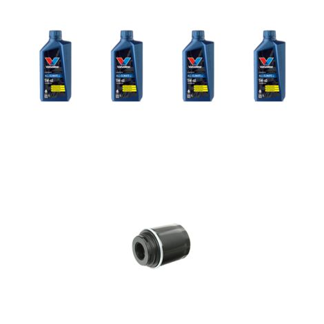 Kit filtro olio e 4L compatibile con Vw Touran (1T) 1.4 TSI 110kw Dal 2009 al 2010