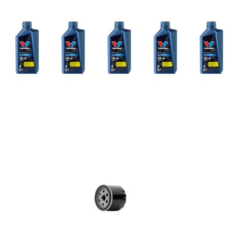 Kit filtro olio e 5L compatibile con Alfa Romeo 147 (937) 1.6 16v twin Spark 77kw dal 2000