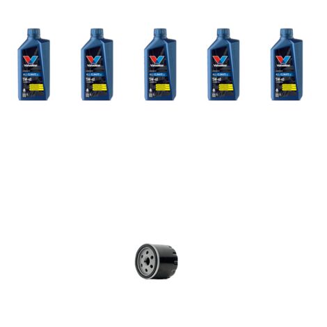Kit filtro olio e 5L compatibile con Alfa Romeo 147 (937) 1.9 Jtd 16v 103kw 2002
