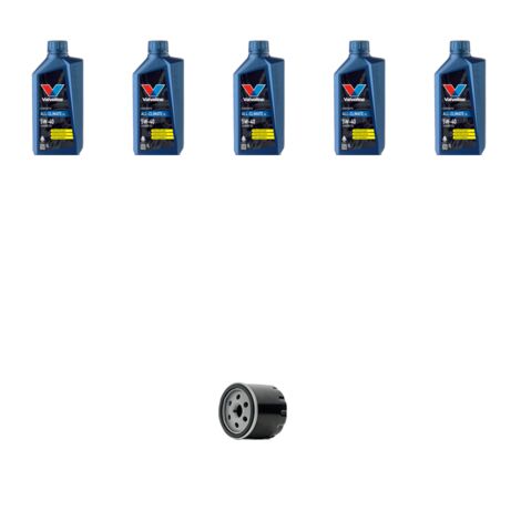 Kit filtro olio e 5L compatibile con Alfa Romeo 147 (937) 1.9 Jtd 16v 110kw 2004
