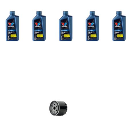 Kit filtro olio e 5L compatibile con Alfa Romeo 147 (937) 2.0 16v Twin Spark 110kw dal 2000