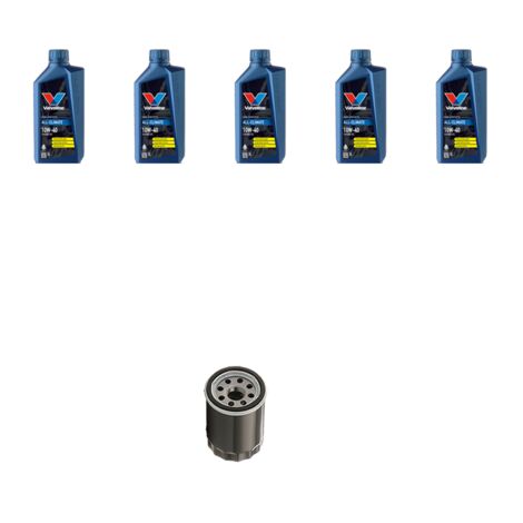Kit filtro olio e 5L compatibile con Alfa Romeo 147 (937) 2.0 jts 121kw dal 2000