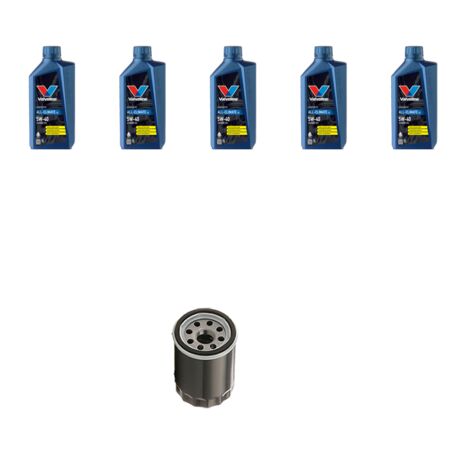 Kit filtro olio e 5L compatibile con Alfa Romeo 156 (932) 1.9 jtd 81kw dal 1997-2001